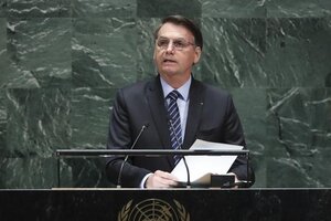 Asamblea de la ONU: Bolsonaro acusó a los medios de "sensacionalistas" por el incendio en el Amazonas