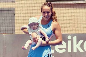 La historia de Rocío Sánchez Moccia, la Leona que fue mamá hace cuatro meses y es finalista en los Juegos Olímpicos