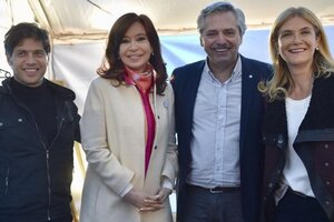 Alberto Fernández: "Junto con Cristina vamos a volver a poner de pie la Argentina"