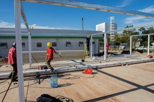 Construyen 12 hospitales modulares en la provincia de Buenos Aires