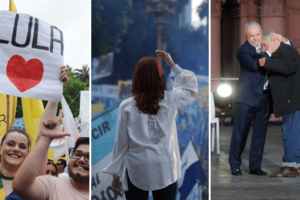 "Democracia para siempre": 11 fotos y 11 frases del acto en Plaza de Mayo
