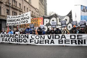 Marcha por la desaparición de Facundo Astudillo Castro