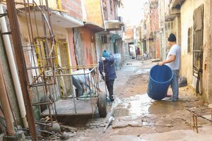 Vecinos de la Villa 31 denuncian la falta de agua en medio de la pandemia del coronavirus