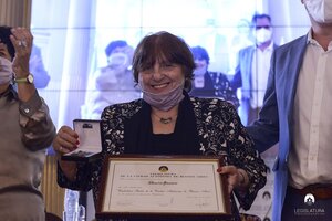 María Seoane fue declarada Ciudadana Ilustre de la Ciudad Autónoma de Buenos Aires