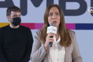 María Eugenia Vidal presentó sus propuestas y pidió "poner un límite" al Gobierno