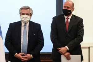 Alberto Fernández y Omar Perotti firmaron un acuerdo por la seguridad en Santa Fe