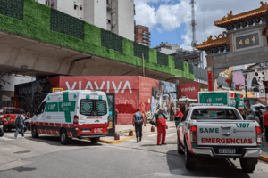 Barrio Chino: se derrumbó una obra y hay cinco operarios hospitalizados