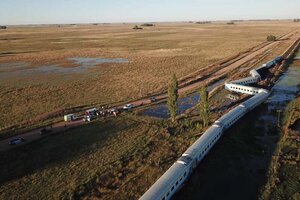 Descarriló un tren con más de 400 pasajeros en Olavarría
