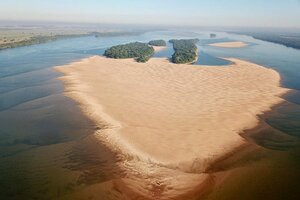 Río Paraná: el Gobierno anunció un fondo de mil millones de pesos para las zonas afectadas