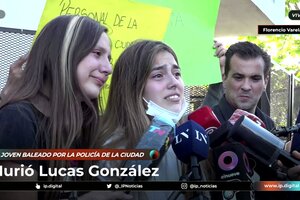 Habló la amiga de Lucas González: "Si la Policía nos asesina, ¿quién nos cuida a nosotros de la Policía?"