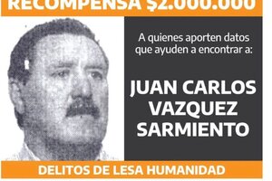 Detuvieron al represor Juan Carlos Vázquez Sarmiento, apropiador del nieto 102