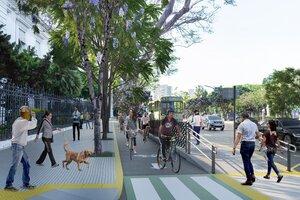 El Gobierno porteño y una megaobra en la clásica avenida Del Libertador: harán una ciclovía de $1.200 millones