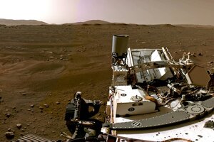 La NASA publicó un video con el sonido del viento en Marte