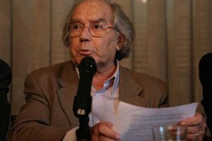 Adolfo Pérez Esquivel: "No me gusta hablar de grieta, el diálogo es el camino para resolver los problemas"