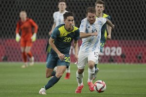 Con el pie izquierdo: la Selección Argentina de futbol perdió 2 a 0 en el debut de los Juegos Olímpicos