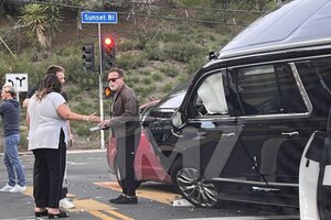 Arnold Schwarzenegger protagonizó un múltiple accidente de tránsito en Los Ángeles