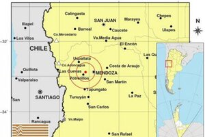 Mendoza: se registraron dos sismos de 4,9 y 4,3 grados de magnitud