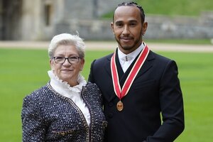 Lewis Hamilton cambiará su nombre en honor a su madre