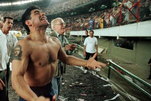 "Es una locura": el relato de Víctor Hugo del último partido oficial de Diego Maradona