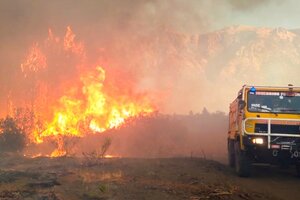 Incendios en la Patagonia: la lluvia trajo alivio a algunas localidades