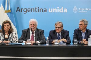 Coronavirus: Terminó la reunión de ministros y especialistas en Casa Rosada