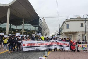 Protesta frente al gobierno porteño porque no entregan viviendas adjudicadas