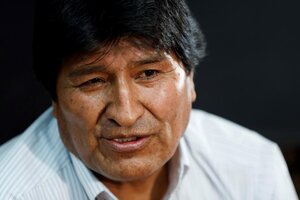 Evo Morales: “Estoy convencido de que vamos a ganar por más del 50%”