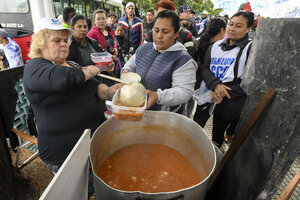 Ollas populares para acompañar el paro