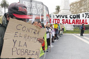 Los fondos para los comedores populares están, pero Macri no los usa (Fuente: Bernardino Avila)