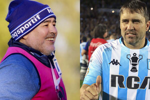 El partido de hoy: Maradona y su Gimnasia reciben a Racing en La Plata (Fuente: NA)