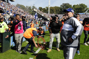 El Gimnasia de Maradona arrancó con una derrota ante Racing (Fuente: Alejandro Leiva)