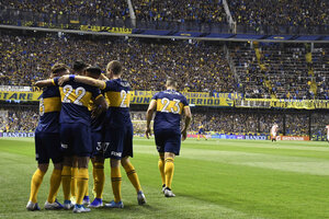 Boca le ganó a Estudiantes y es el único puntero de la Superliga (Fuente: Télam)
