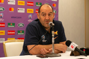 Mundial de rugby: Ledesma pidió "disculpas" por sus críticas al arbitraje (Fuente: Prensa UAR)