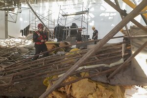 Trasladaron al obrero operado tras el derrumbe en Ezeiza (Fuente: Noticias Argentinas)