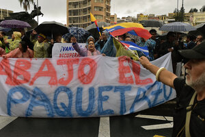 Lenin Moreno decreta "estado de excepción" para contener las protestas (Fuente: AFP)