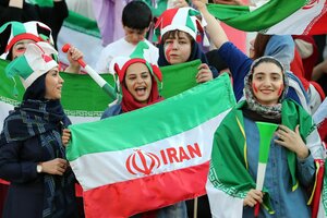 Las mujeres iraníes volvieron a la cancha 