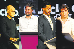Debate a jefe de Gobierno porteño: cuatro candidatos con el libreto bien aprendido (Fuente: Guadalupe Lombardo)