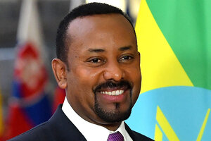 El Nobel de la Paz fue para el premier de Etiopía