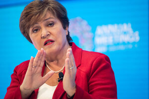 La economista búlgara Kristalina Georgieva, flamante gerenta general del FMI. (Fuente: AFP)