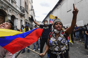 El gran carpetazo ecuatoriano (Fuente: Martín Bernetti /AFP)