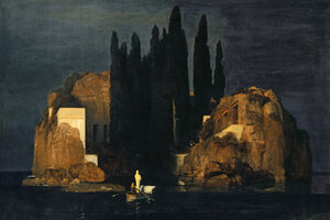 "La isla de los muertos" de Arnold Böcklin