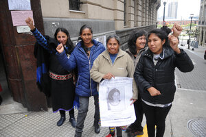 El ministerio de Justicia recibió a la delegación de mujeres indígenas (Fuente: Guadalupe Lombardo)