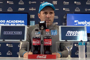 Coudet, caliente: "El tema está cerrado" (Fuente: Prensa Racing)