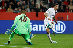 Paris Saint-Germain: Di María anotó dos goles e Icardi, uno  (Fuente: EFE)