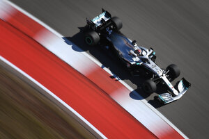 Hamilton, el más veloz en Austin (Fuente: AFP)