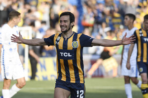 Rosario Central se empachó de goles ante Godoy Cruz (Fuente: Fotobaires)