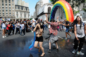 La Marcha del Orgullo le agregó fiesta a Buenos Aires (Fuente: Julio Mancini)