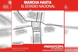 #NoHayCopa: en Chile convocaron un boicot contra la final de la Libertadores