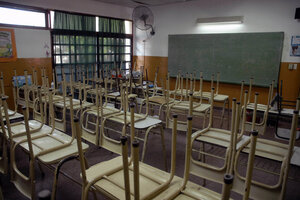 Paro de los docentes porteños (Fuente: Télam)