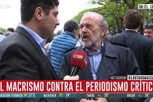 Eduardo Amadeo amenazó a un periodista de C5N con "darle una piña"